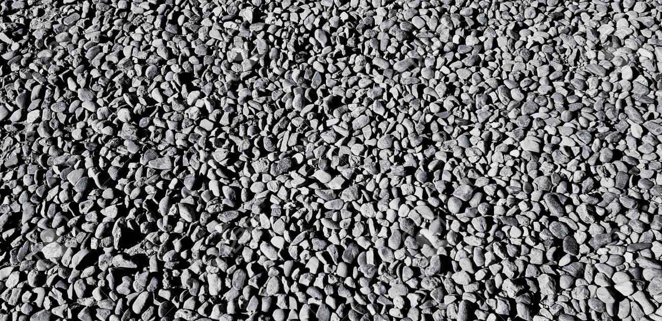 Small Gravel Rock Or Stone On The Floor For Background In Black Stock Photo Picture And Royalty Free Image Image