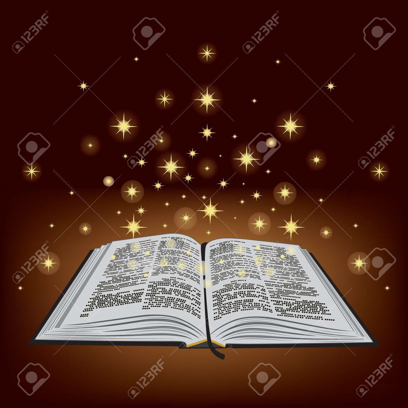 聖書 新約聖書 旧約聖書 開かれた本 のイラスト素材 ベクタ Image