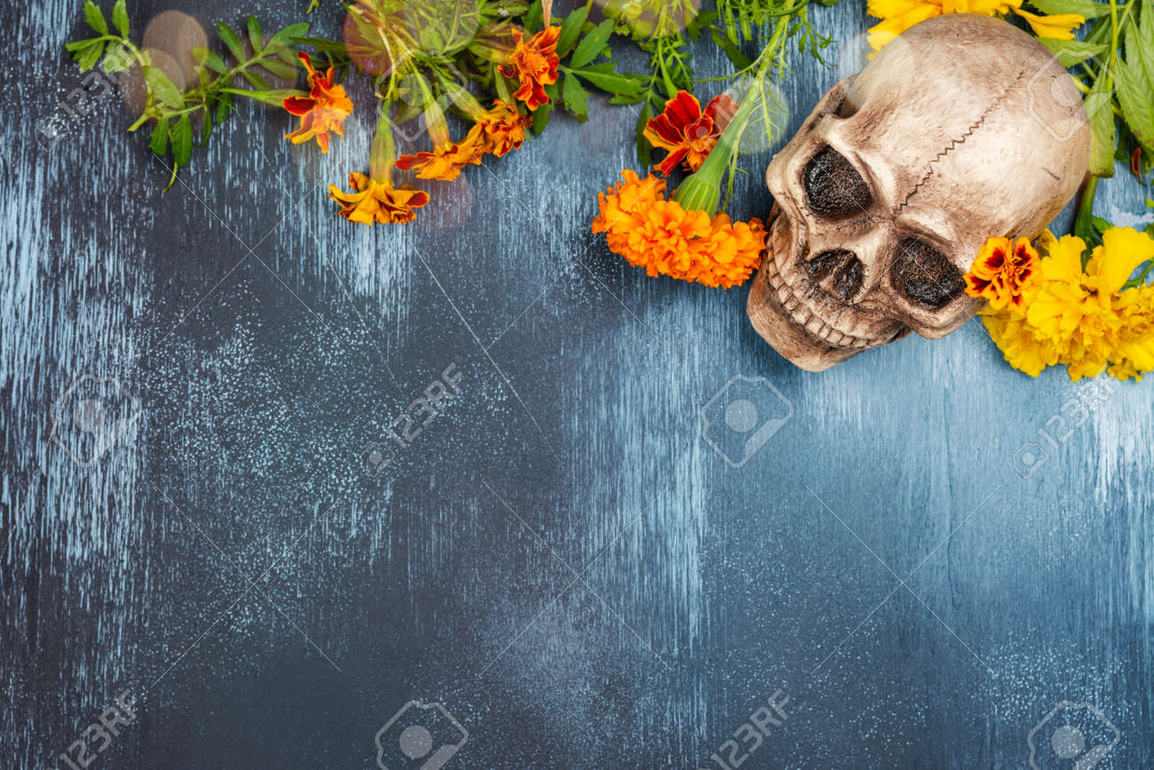 Mexican day of the dead background - 132345172 Mexican day of the dead background - 132345172