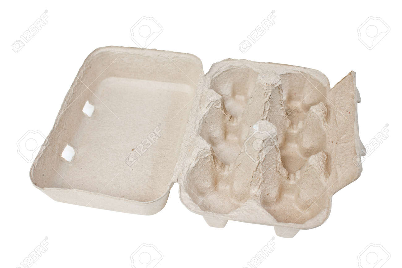 Blank Karton Eierkarton Auf Weissen Hintergrund Lizenzfreie Fotos Bilder Und Stock Fotografie Image 16332575