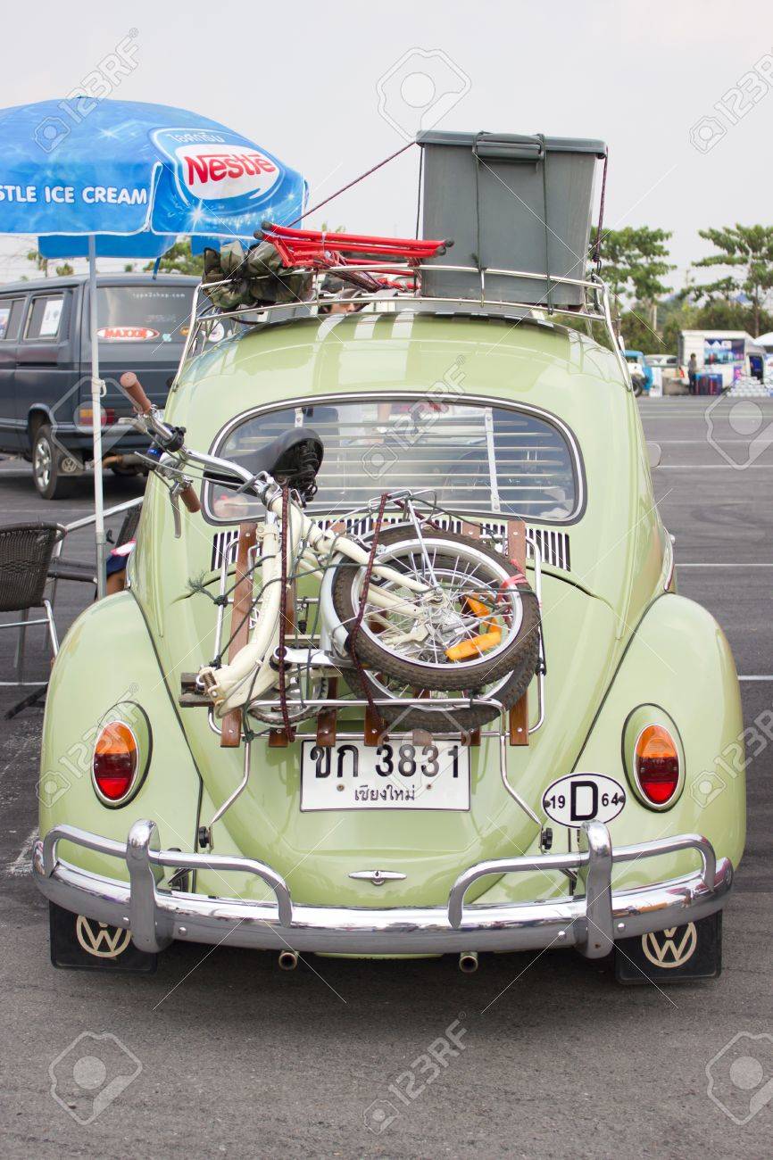 classic vw beetle bike rack