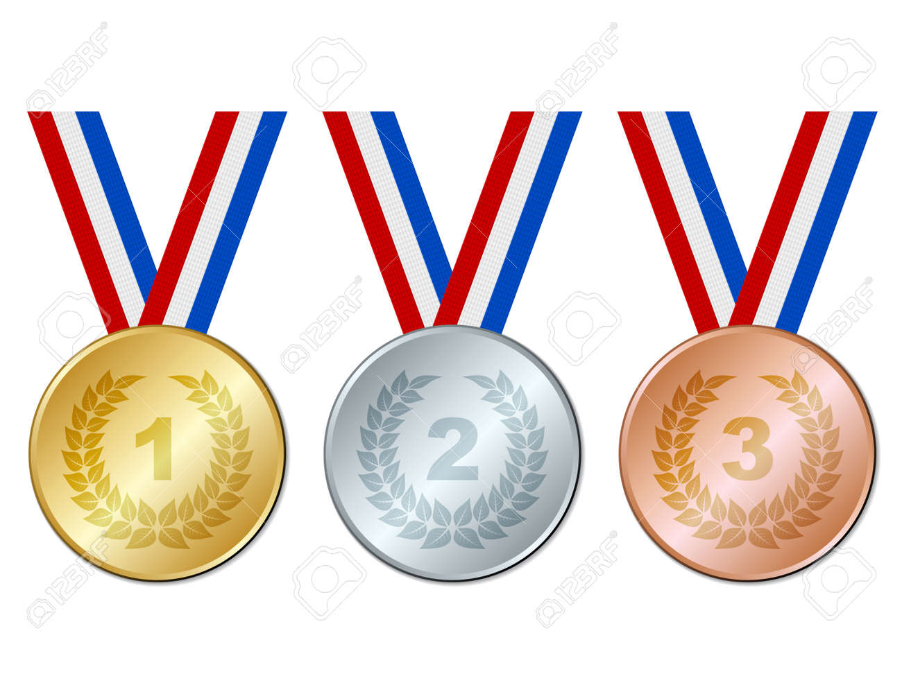 ベクトルのメダル のイラスト素材 ベクタ Image