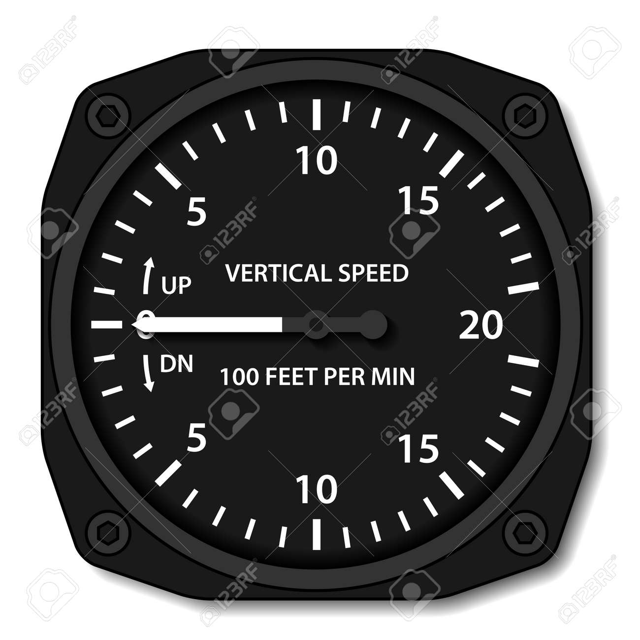 vector aviation variometer vertical speed indicator - 27449664 vector aviation variometer vertical speed indicator - 27449664