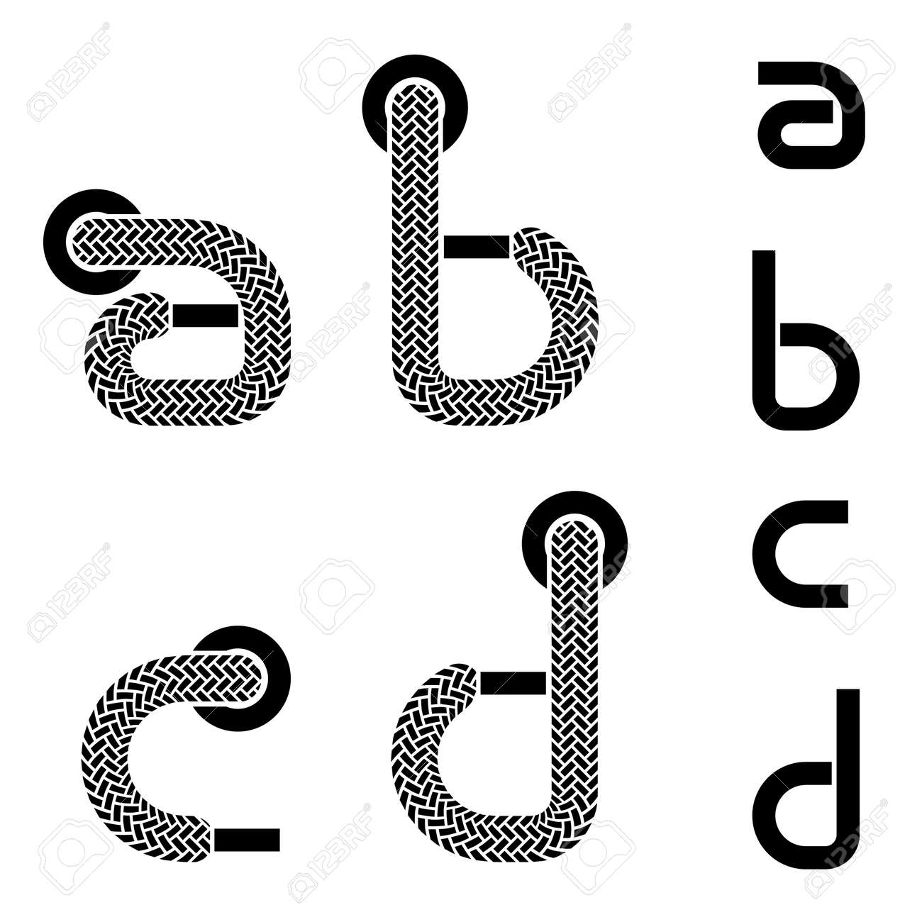 Vector Shoelace Alphabet Lower Case Letters A B C D Royalty Free Vector Shoelace Alphabet Lower Case Letters A B D C D B Royalty Free c4ce46