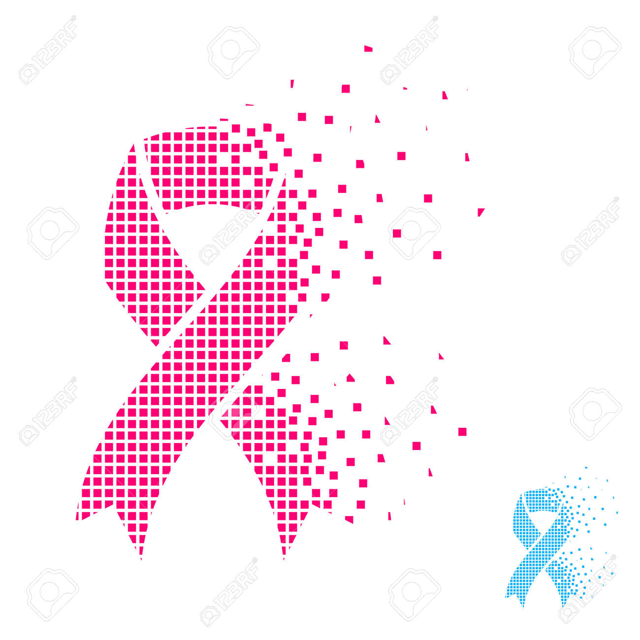 cáncer de próstata del área rosada