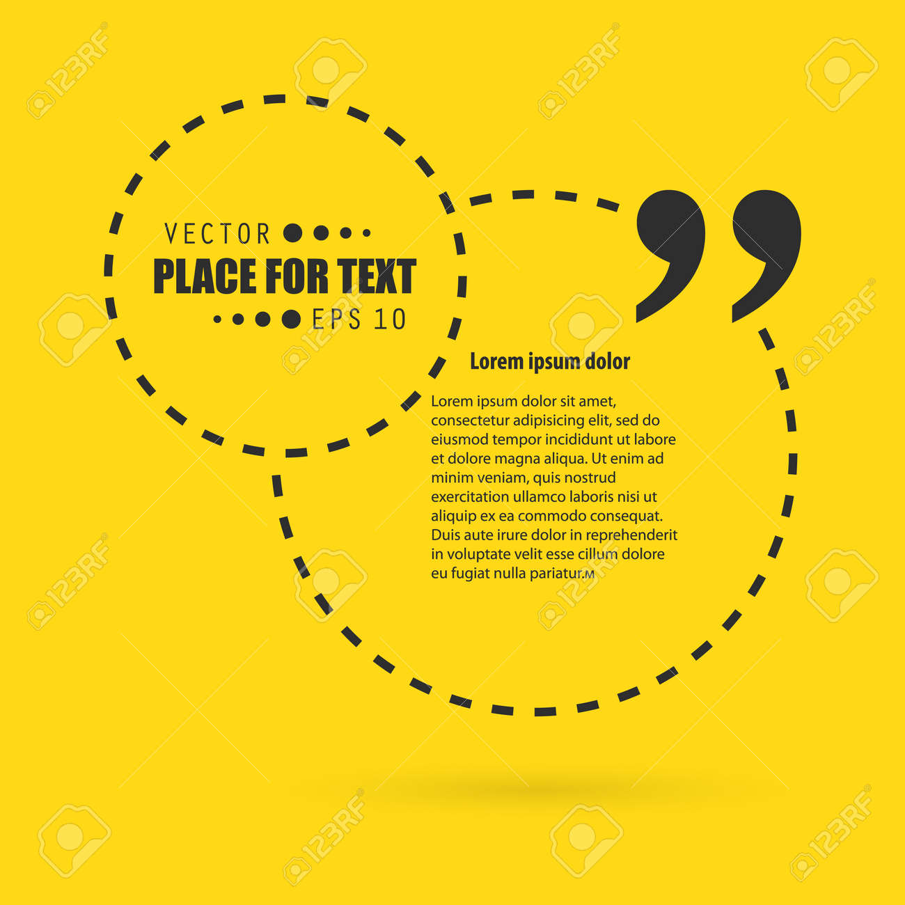 Vecteur Concept Abstrait Parole Vide Citation Carre Bulle De Texte Pour Le Web Et L Application Mobile Isole Sur Fond Illustration De Conception De Modele Presentation Creative Les Affaires Des Medias Sociaux Infographique