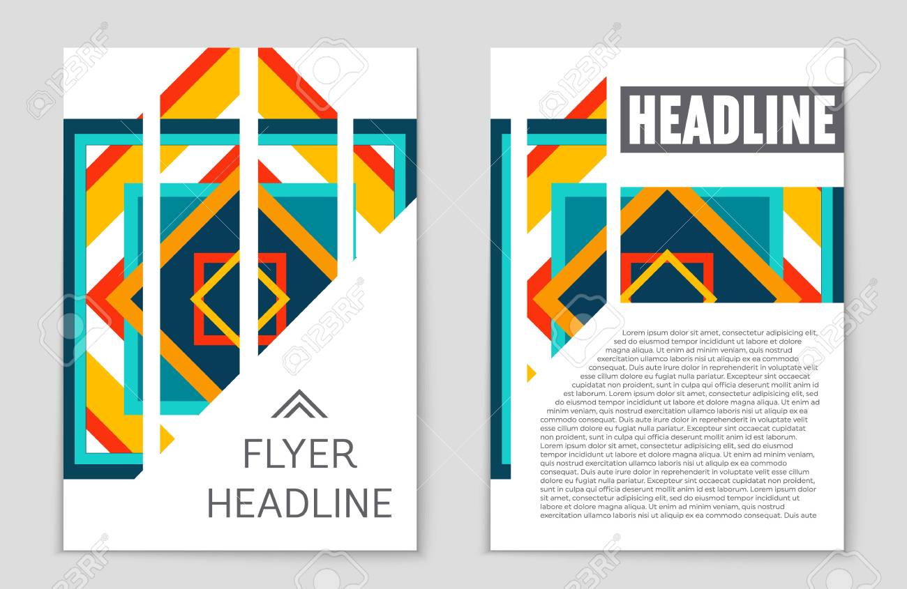 abstract vector layout background