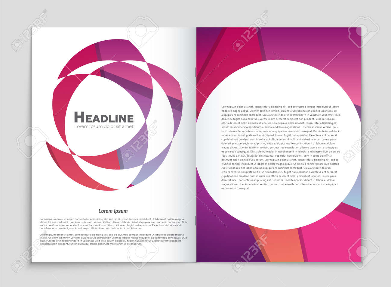 Abstract vector layout background set. For art template design, list, front page, mockup brochure theme style, banner, idea, cover, booklet, print, flyer, book, blank, card, ad, sign, sheet,, a4. - 86809786 Abstract vector layout background set. For art template design, list, front page, mockup brochure theme style, banner, idea, cover, booklet, print, flyer, book, blank, card, ad, sign, sheet,, a4. - 86809786