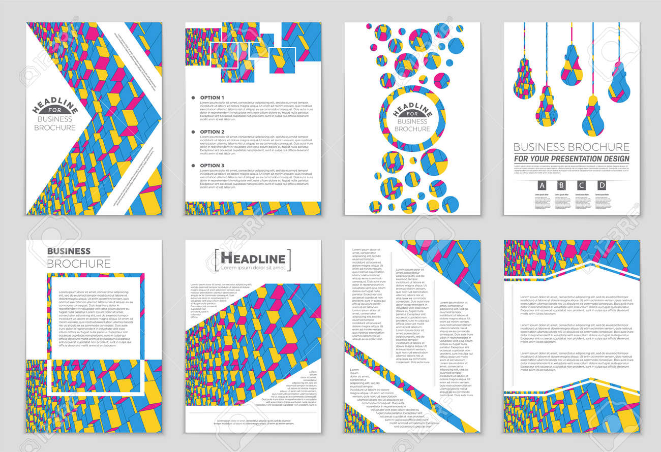 abstract vector layout background