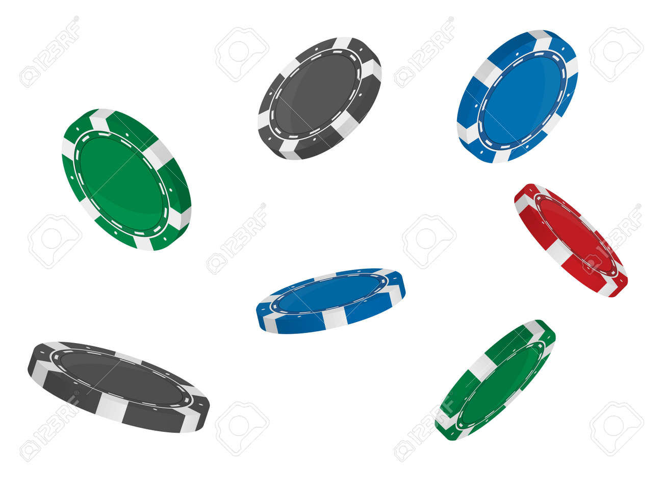 Casino chip mockup game Casino chip mockup game