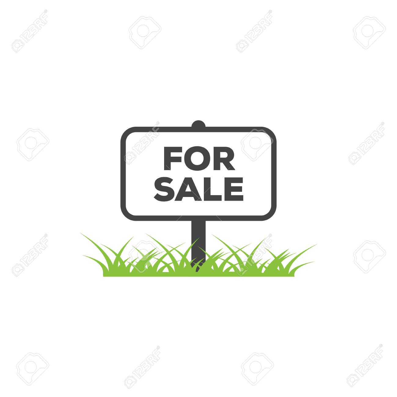 for sale sign graphic design template vector isolated illustration for sale sign template