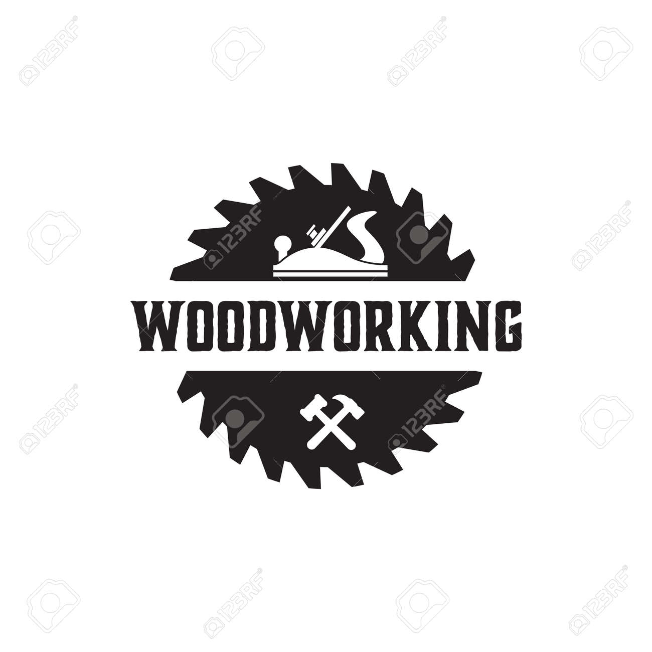 Woodworking Gear Logo Design Template Vector Element Isolated Royalty Free  SVG, Cliparts, Vectors, and Stock Illustration. Image 128095633., image size:1300x1300