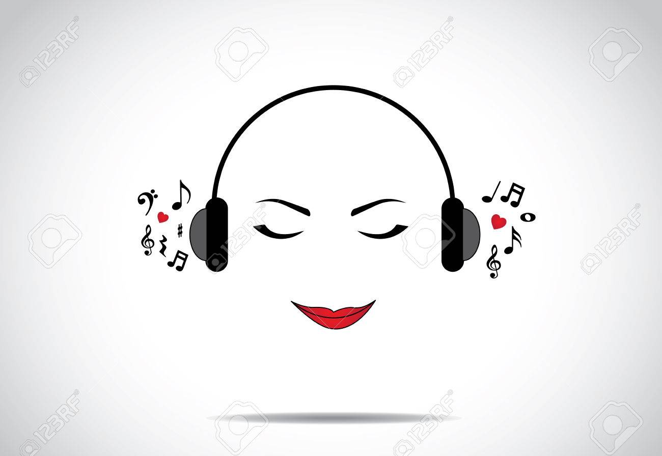 目を閉じて 愛の音楽概念設計ベクトル イラスト珍しいアートの素晴らしい音楽を聴くの若い美しい女性または女の子または女性イラストのイラスト素材 ベクタ Image 目を閉じて 愛の音楽概念設計ベクトル イラスト珍しいアートの素晴らしい音楽を聴くの若い美しい女性または女の子または女性イラストのイラスト素材 ベクタ Image