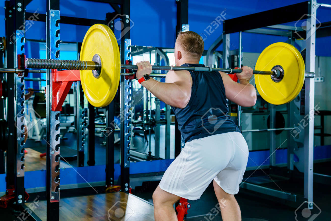 squat weight machine