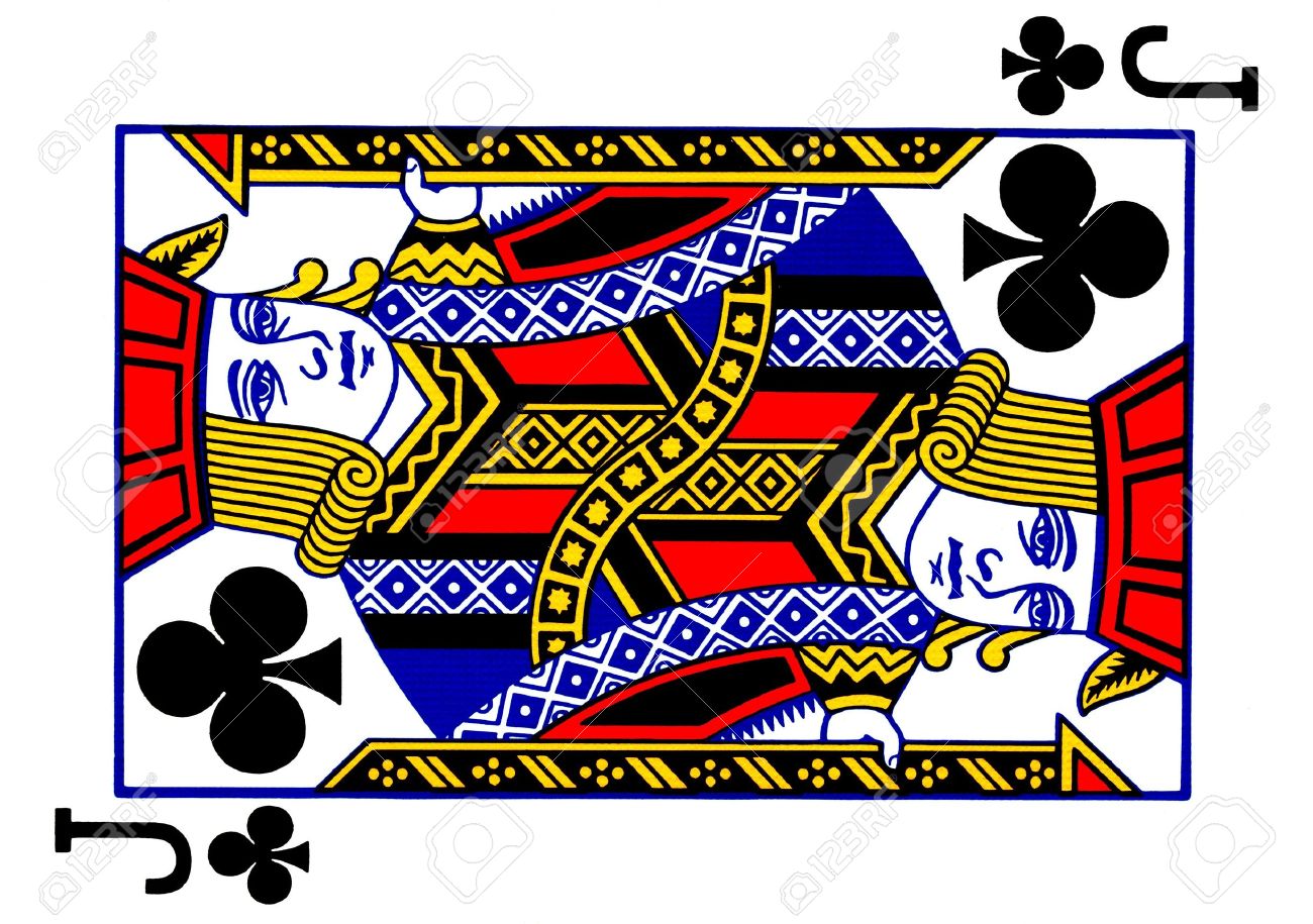 トランプのクラブのジャック の写真素材 画像素材 Image