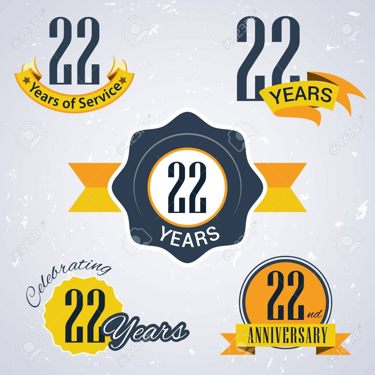 22 years of service 22 years celebrating 22 years 22nd royalty
