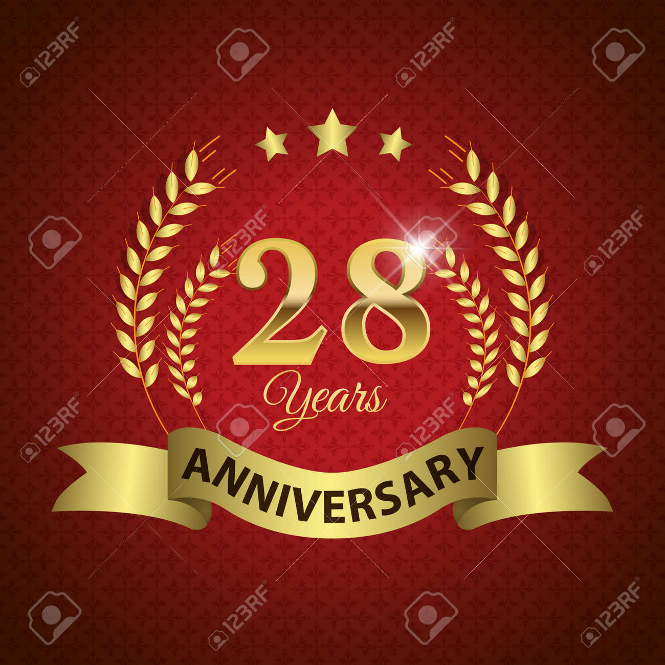 celebrating 28 years anniversary