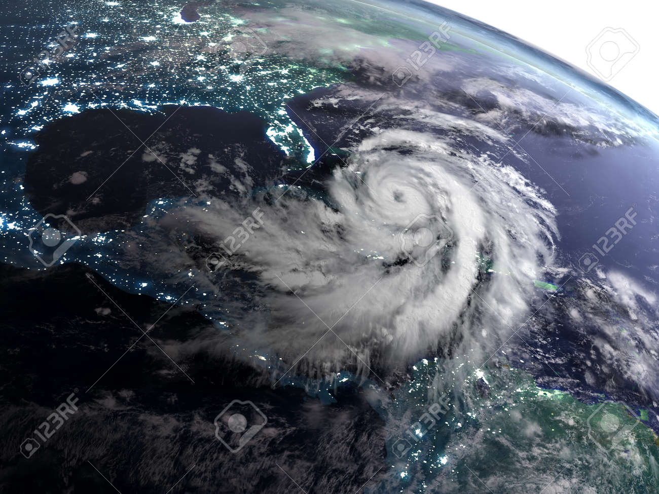 Masive ハリケーン カリブ海のアメリカでの夜の衛星ビュー 3 D イラスト の写真素材 画像素材 Image Masive ハリケーン カリブ海のアメリカでの夜の衛星ビュー 3 D イラスト の写真素材 画像素材 Image
