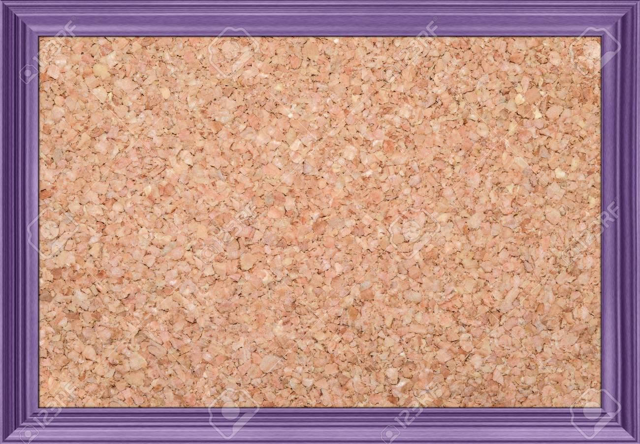 Tableau D Affichage De Liege Dans Un Cadre En Bois Isole Banque D Images Et Photos Libres De Droits Image 58629847