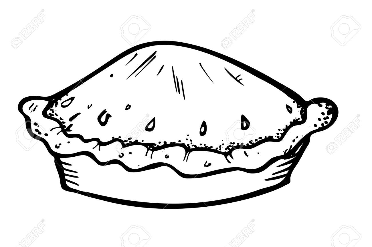 Uncategorized Drawing Of A Pie pie doodle royalty free cliparts vectors and stock illustration vector 13101718