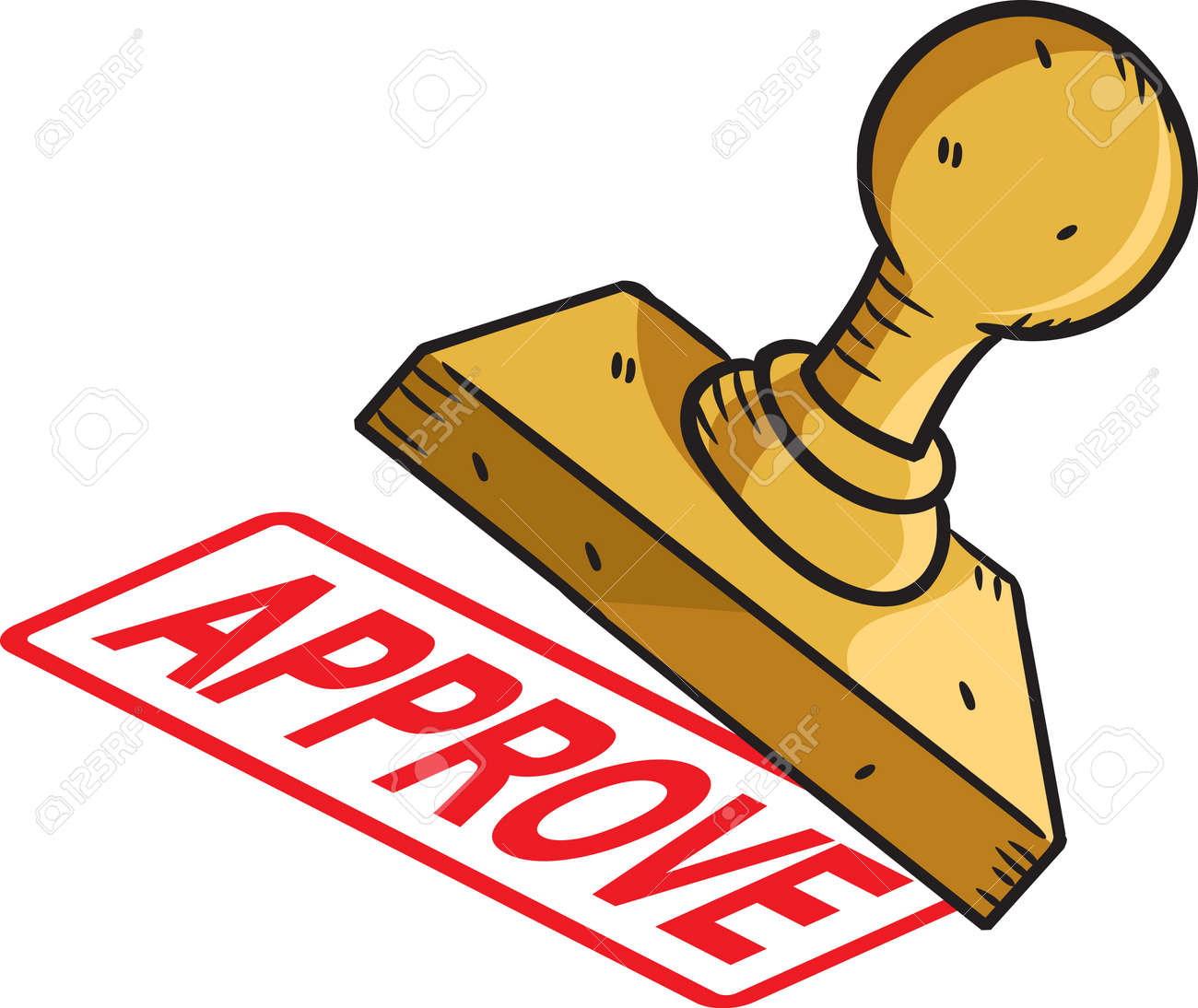 approve stamp royalty free cliparts vectors and stock illustration