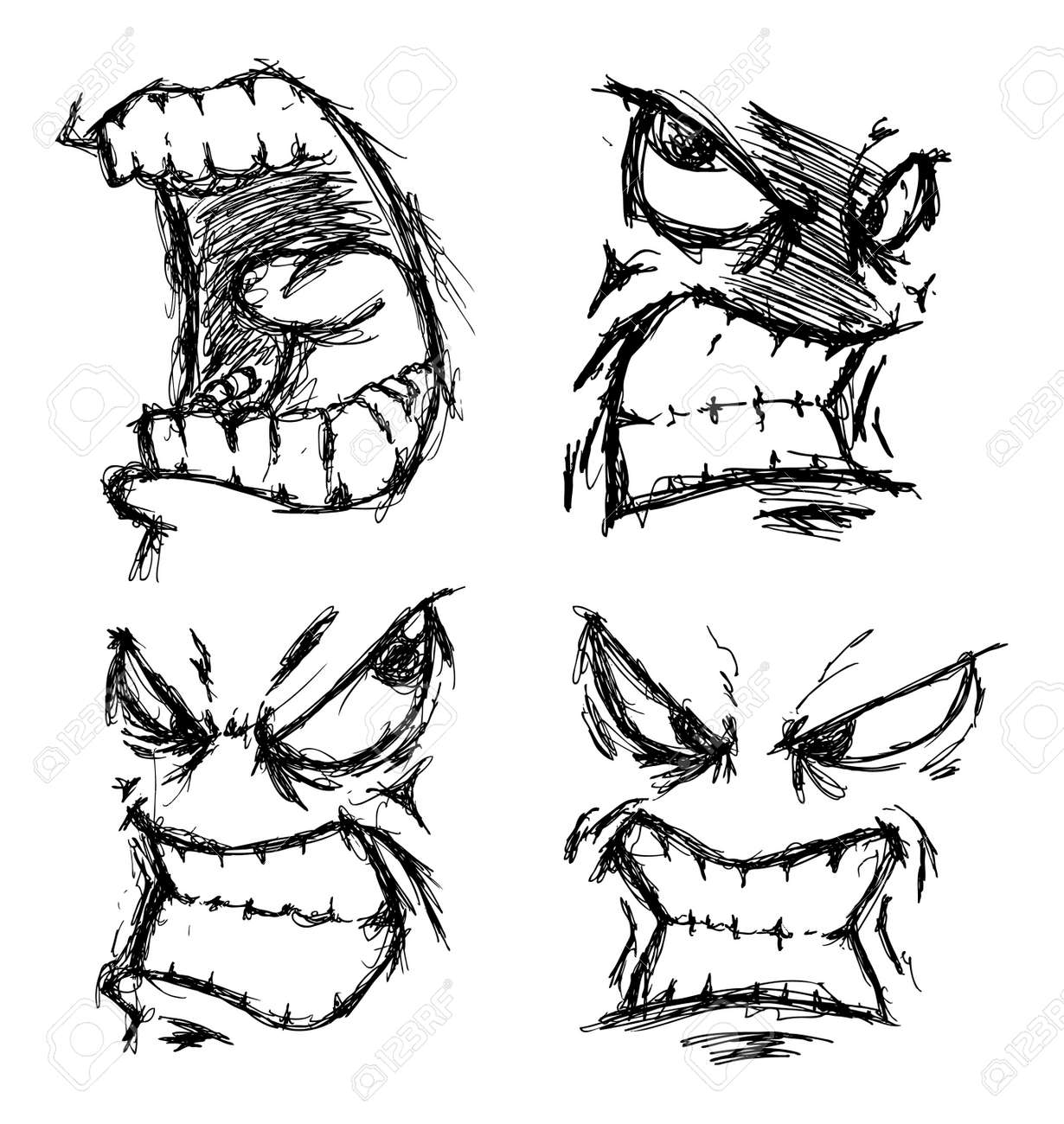 How to Draw Facial Expressions for Comics  Fear and Anger  YouTube