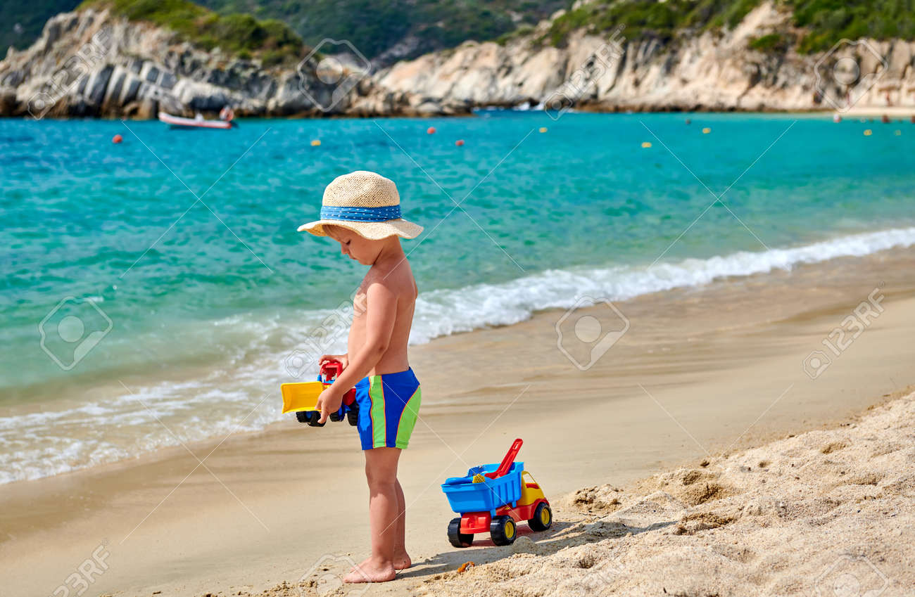 toddler boy beach hat