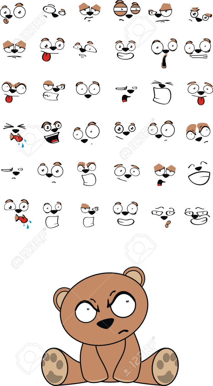 Bebe Ourson Mignon Jeu De Dessin Anime Assis Clip Art Libres De Droits Vecteurs Et Illustration Image Bebe Ourson Mignon Jeu De Dessin Anime Assis Clip Art Libres De Droits Vecteurs Et Illustration Image