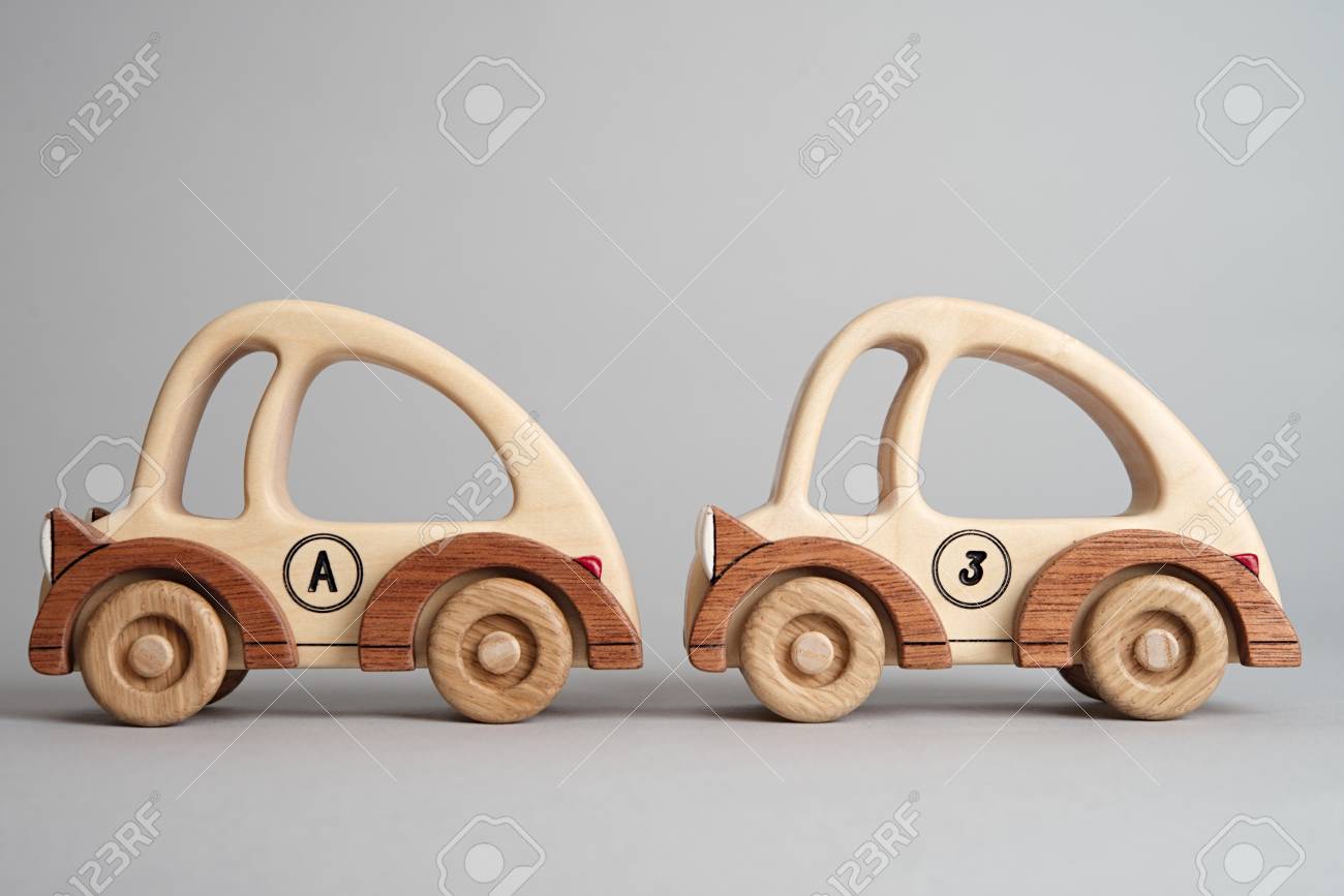 old wooden car