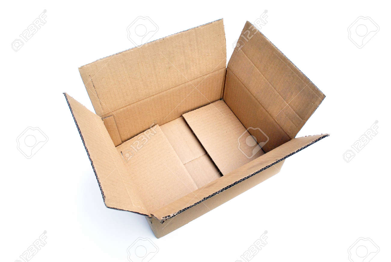 Eine Isolierte Foto Von Einer Offenen Karton Bereit Verwendung Fur Die Verpackung Sein Lizenzfreie Fotos Bilder Und Stock Fotografie Image 7296