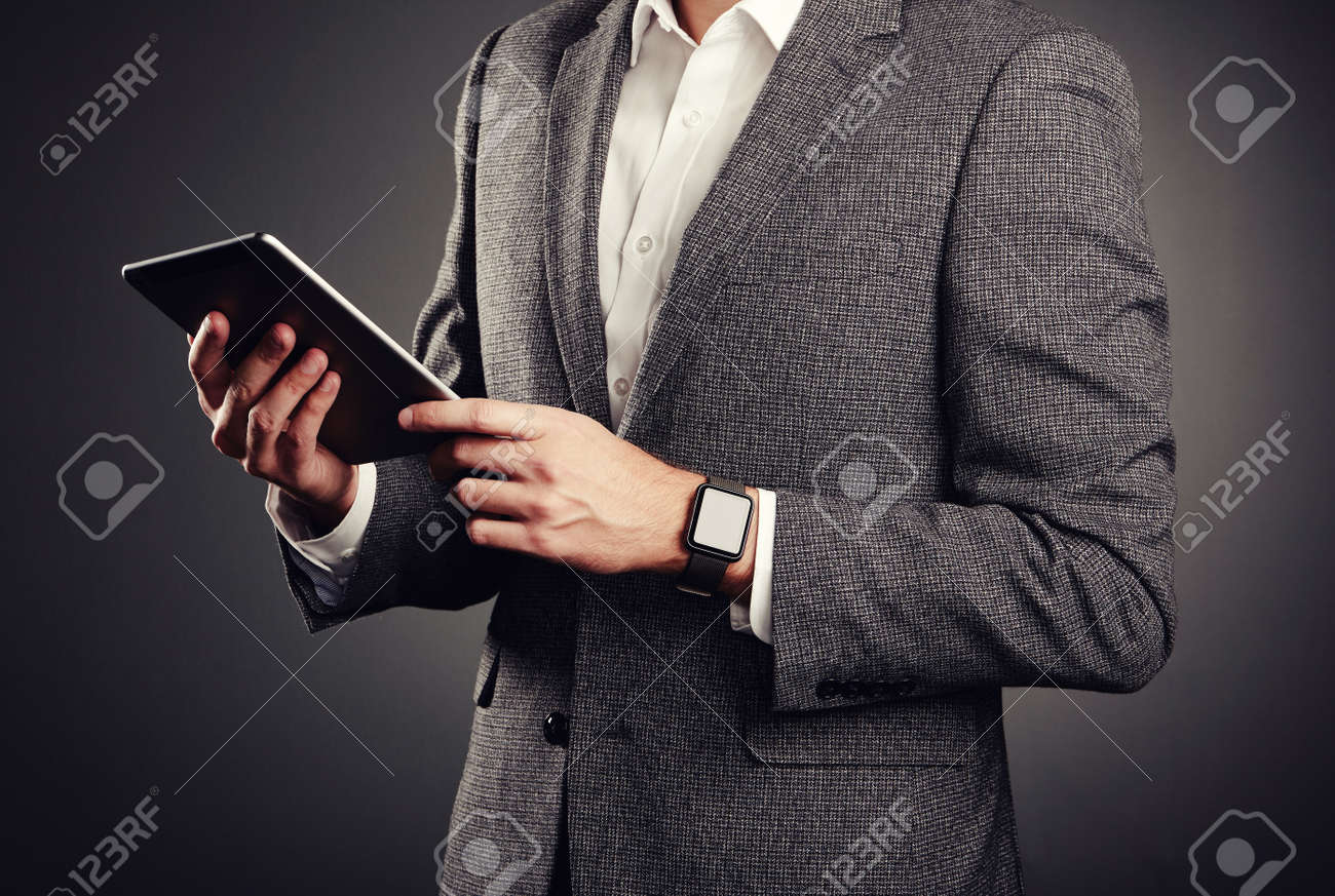 smart watch with suit