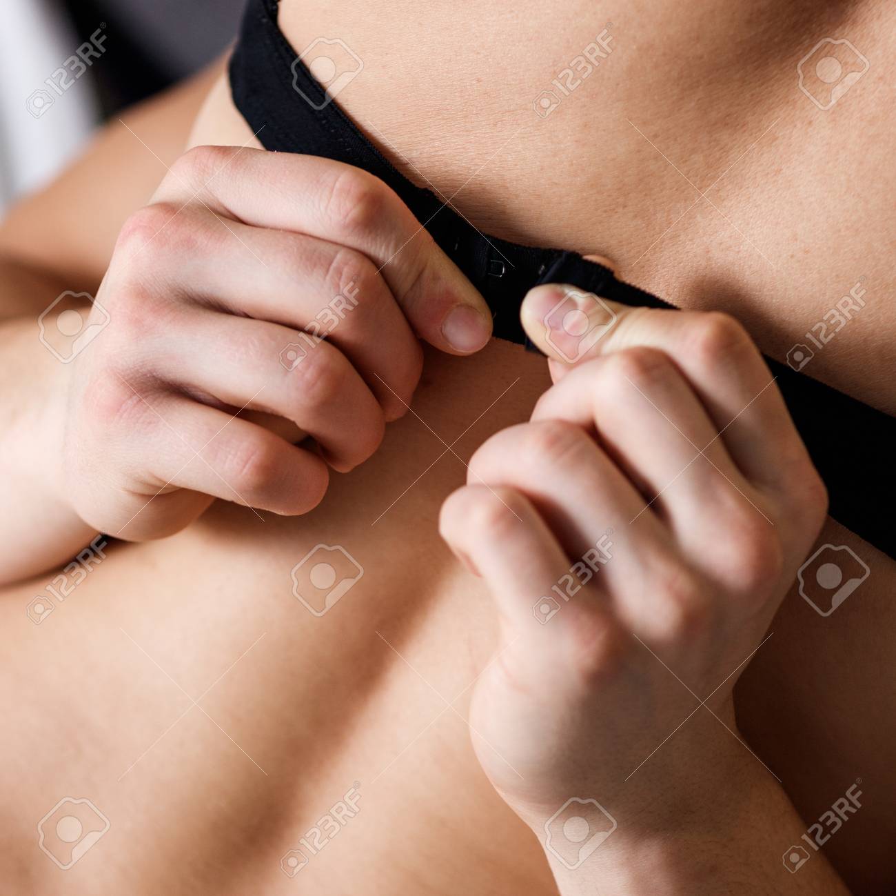 Couple Foreplay In Bed Stock Photo Couple Foreplay In Bed Stock Photo