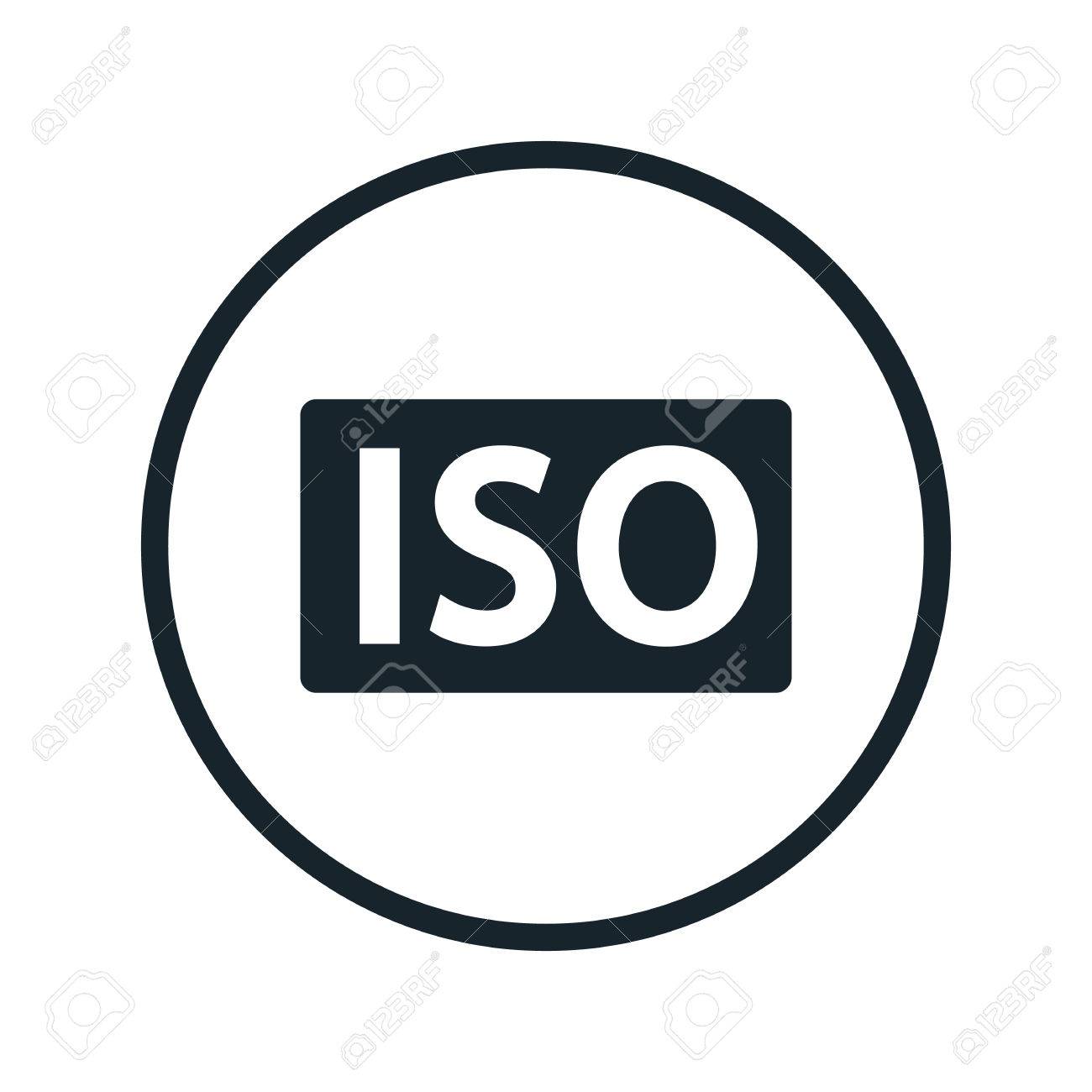 Iso アイコン のイラスト素材 ベクタ Image