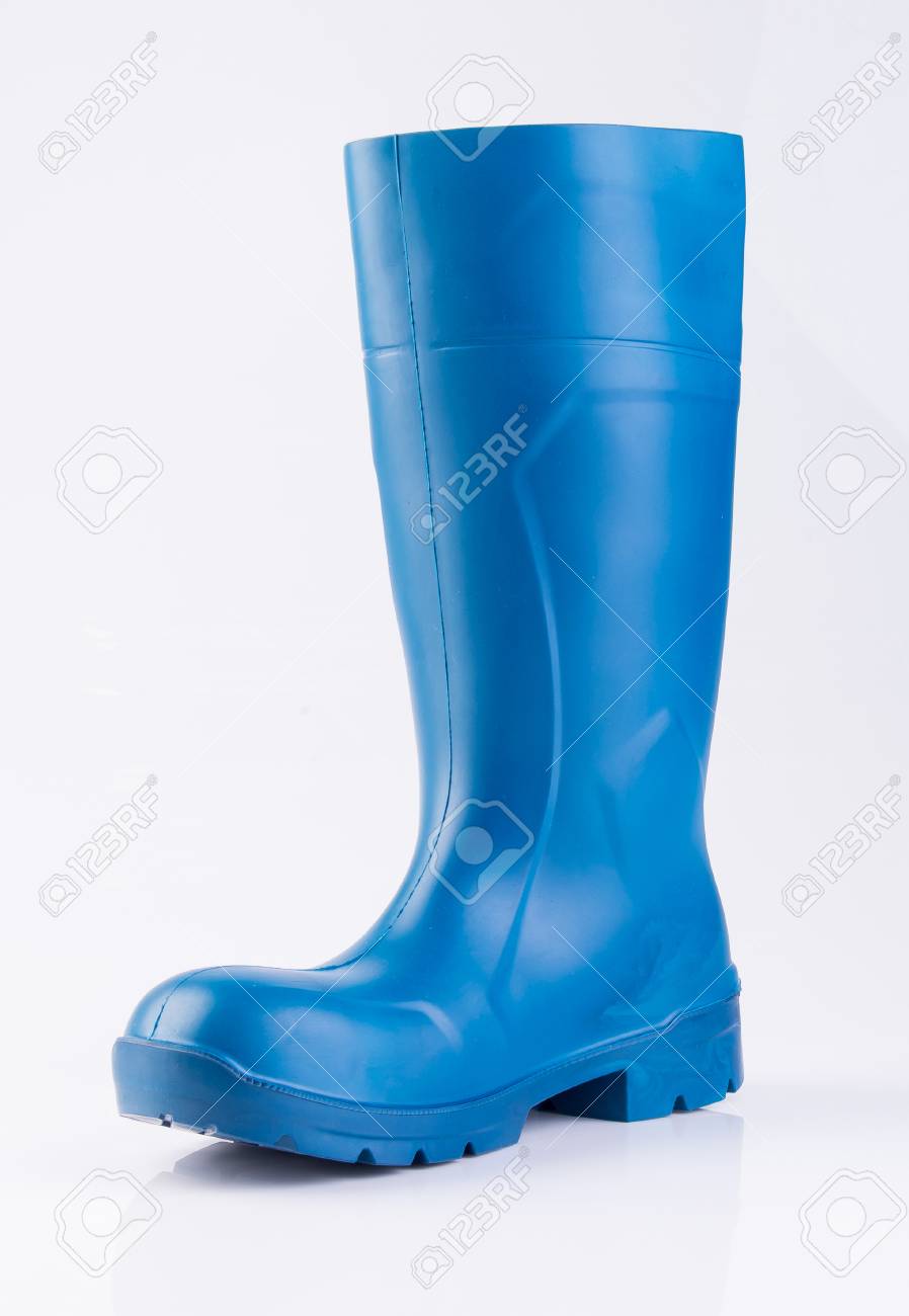 blue colour boots