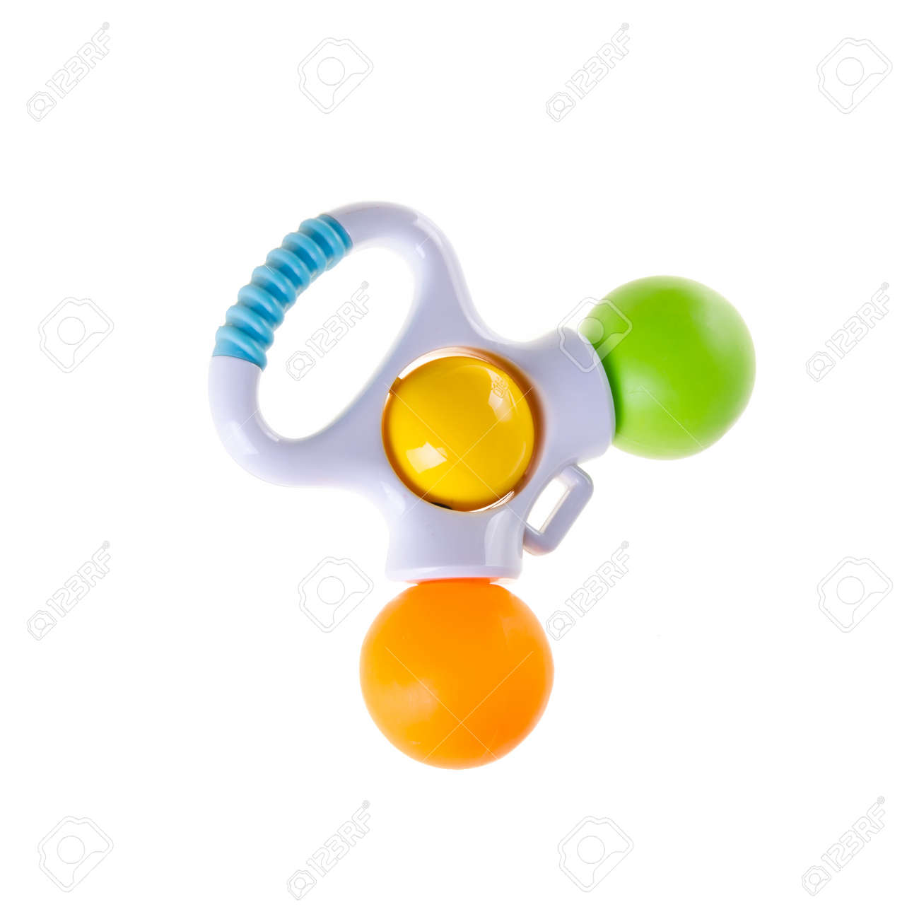 plastic rattle
