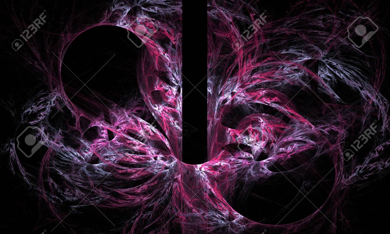 抽象的なフラクタル画像 デスクトップの壁紙 創造的なデジタル アート の写真素材 画像素材 Image