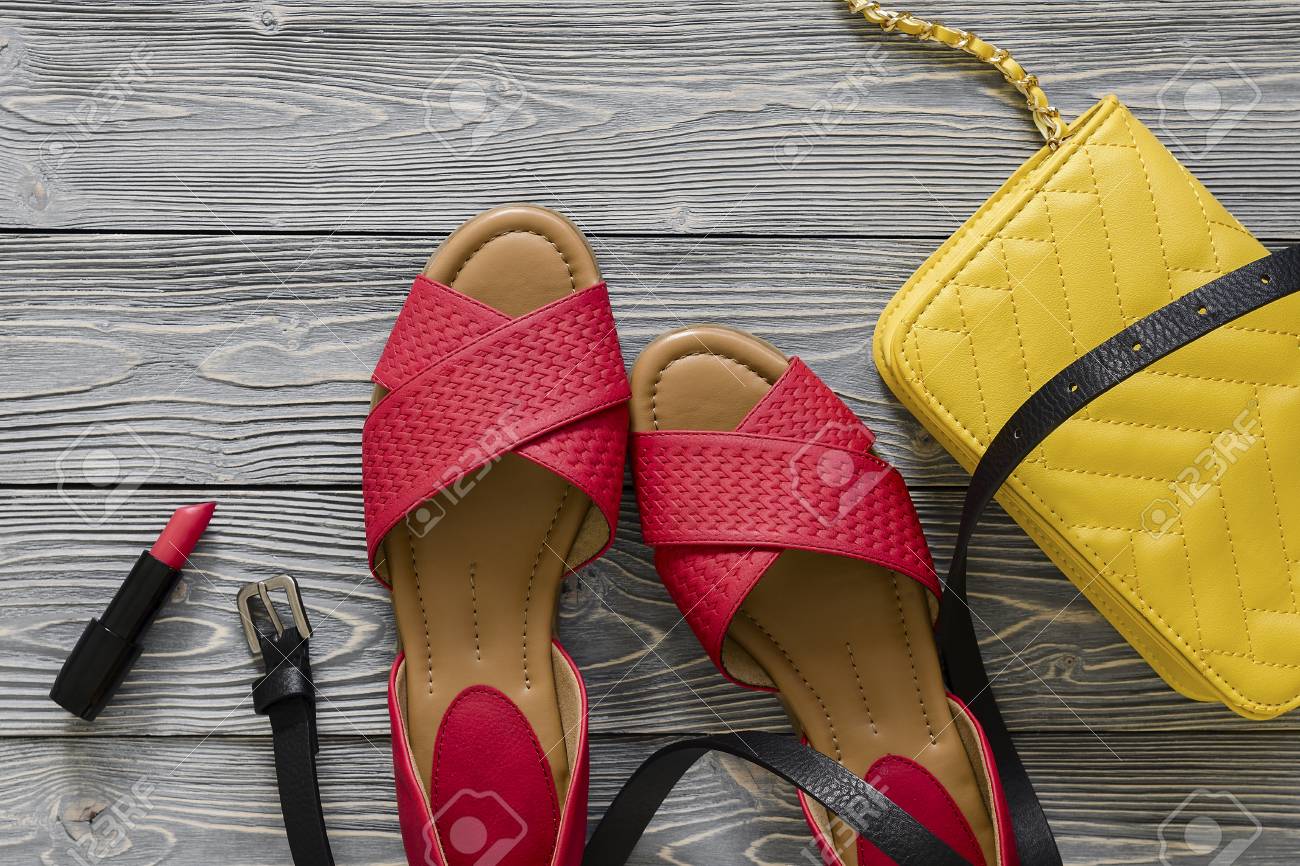 yellow flat sandals womens