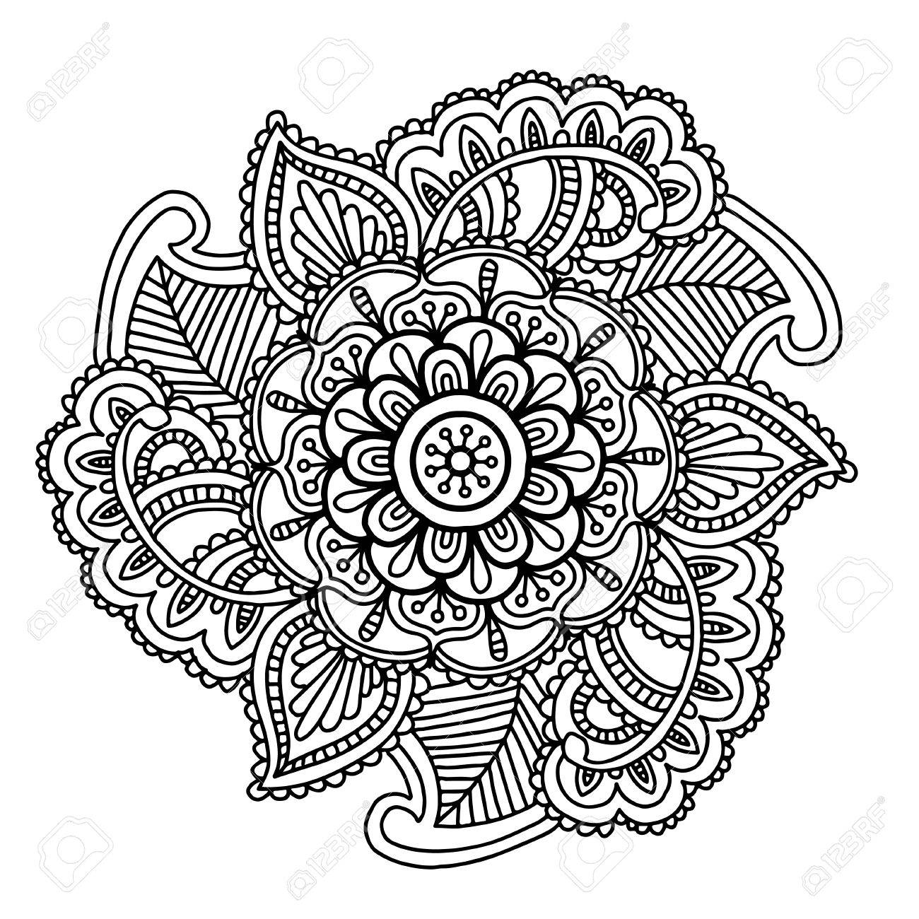 大判タペストリー⭐️マンダラ モノクロ 曼陀羅 シロクロ 白黒