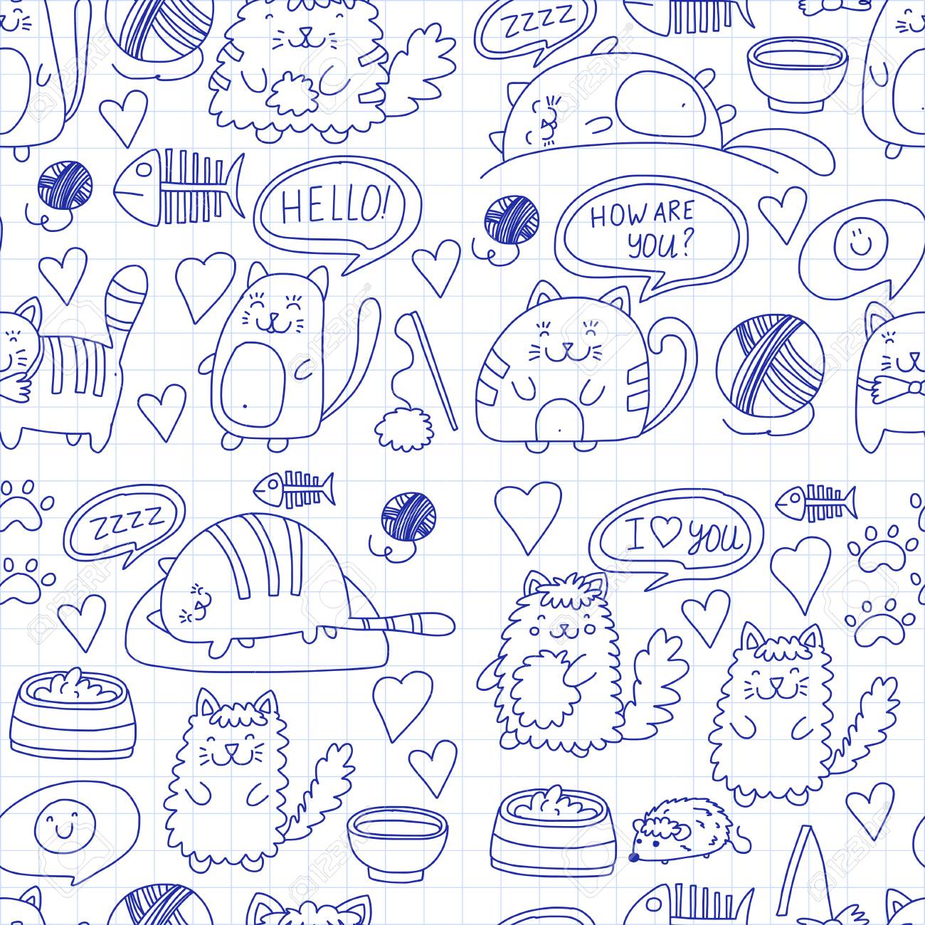 ℛ𝘢𝘯𝒅𝘰𝗆. Cat icon, Cute drawings, Cute art