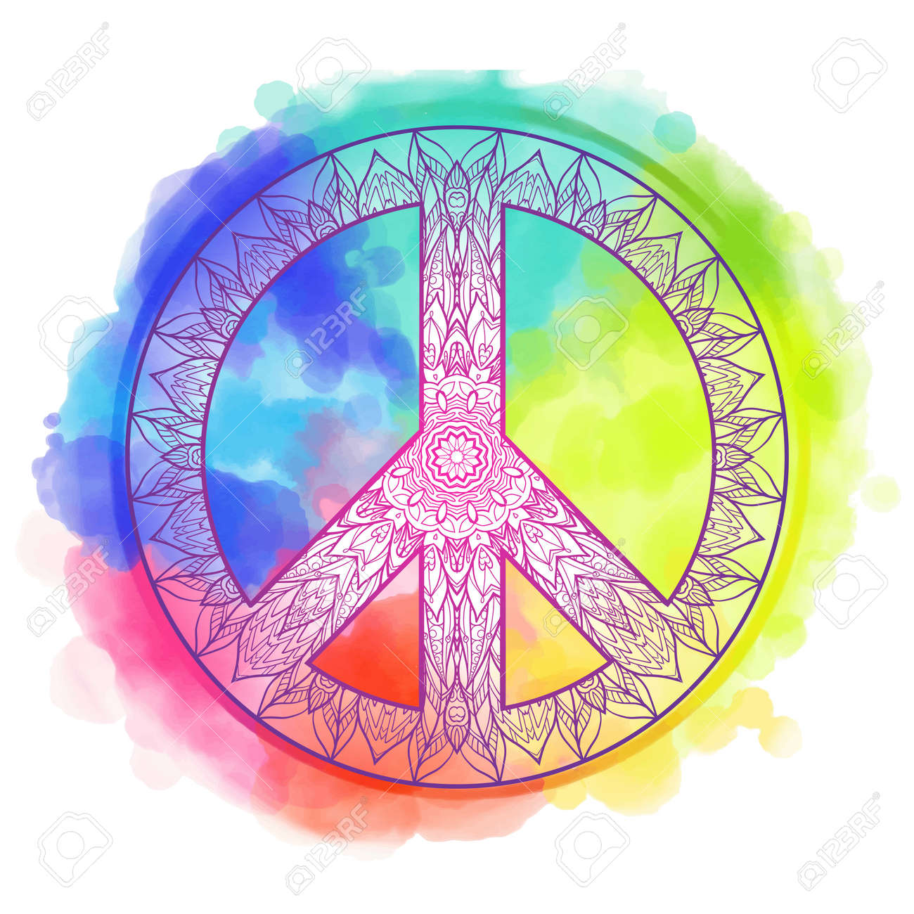F3号】Symbol of PEACE-平和の象徴- 絵画