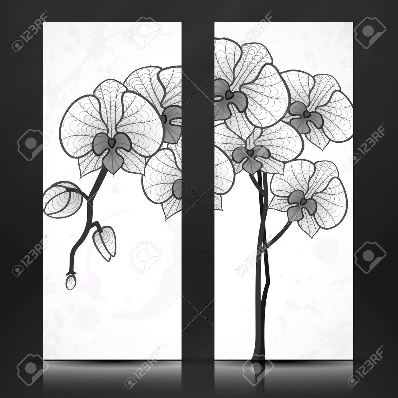 Dessin à La Main Fleur Dorchidée