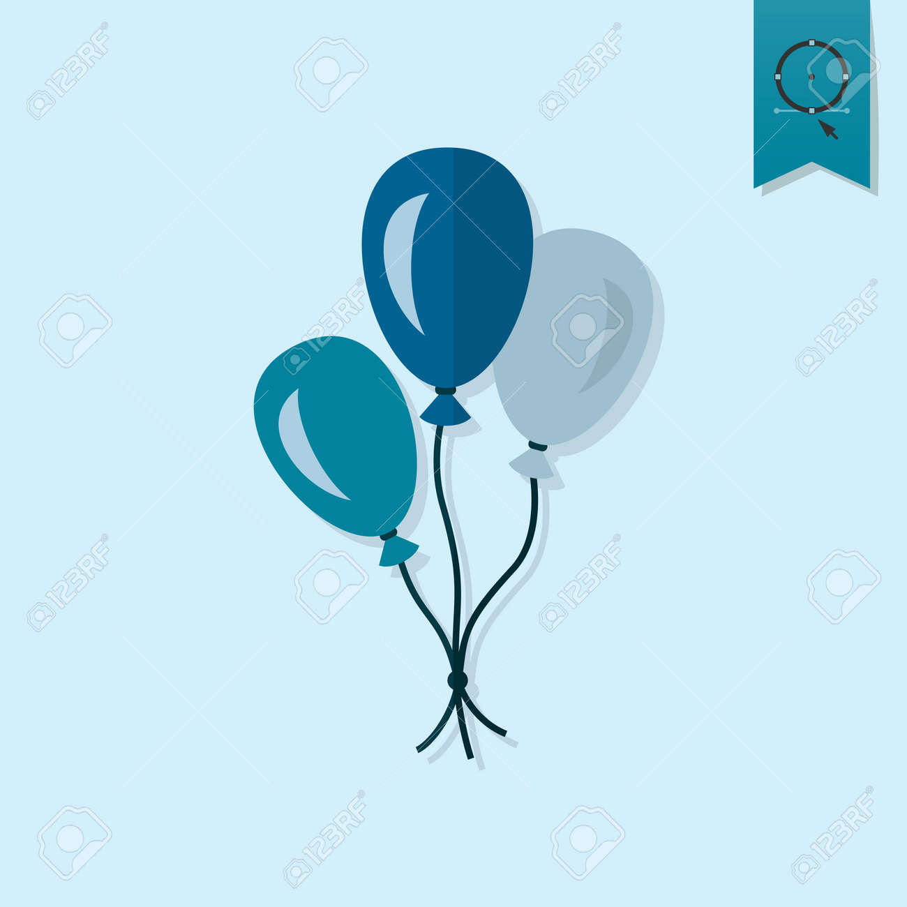 icono de globo simple