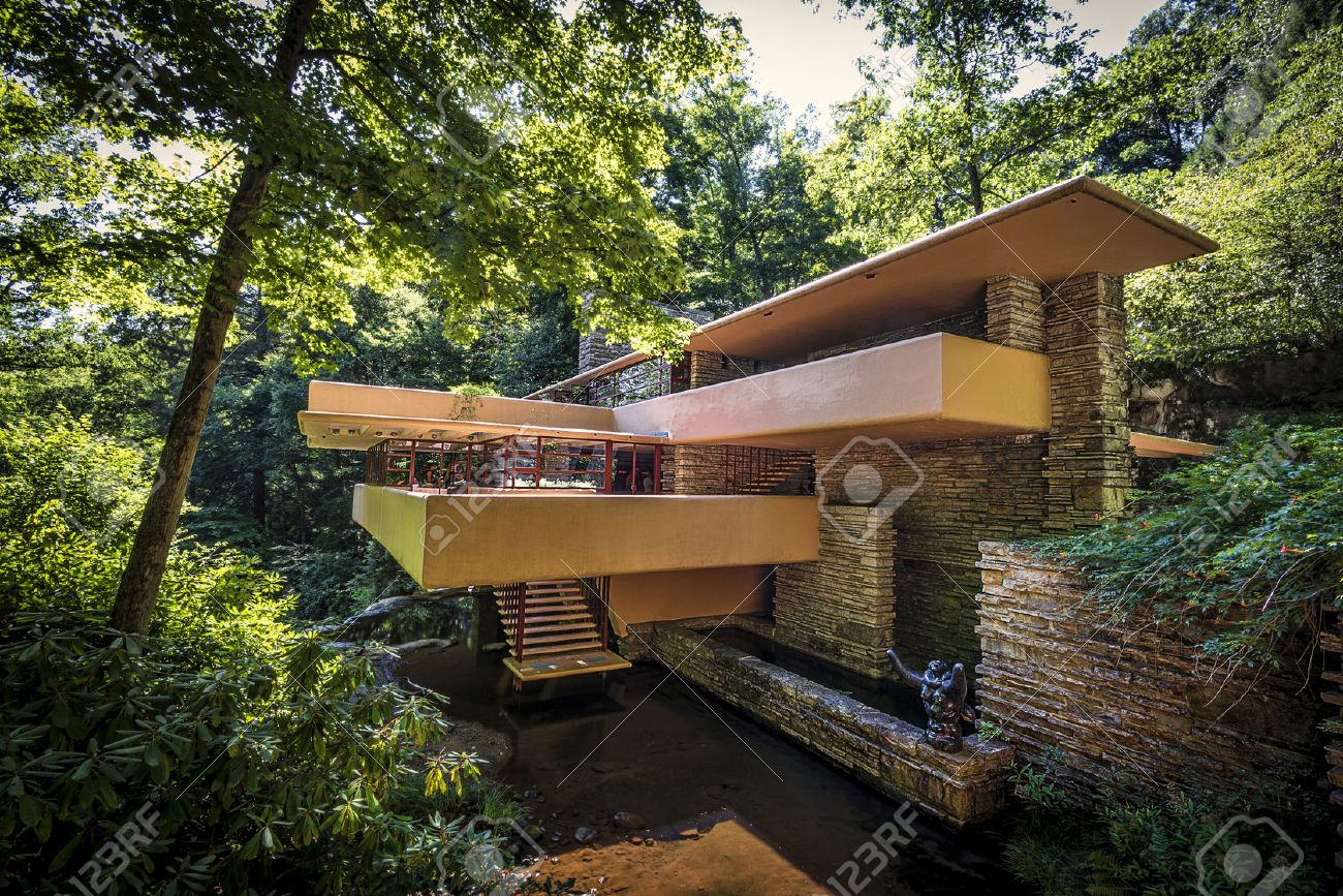 Fallingwater Or Kaufmann Residence Is A House Designed By