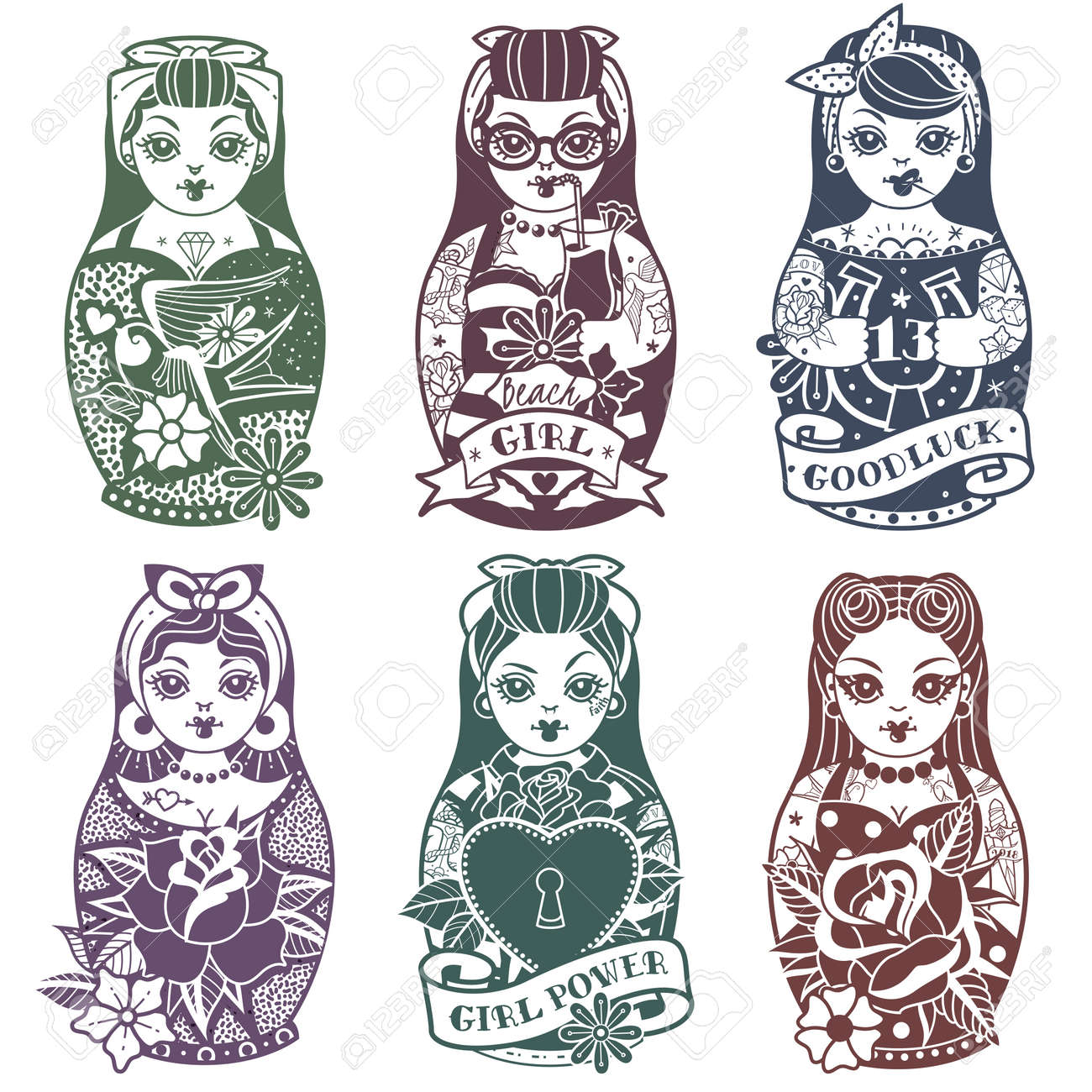 old school dolls