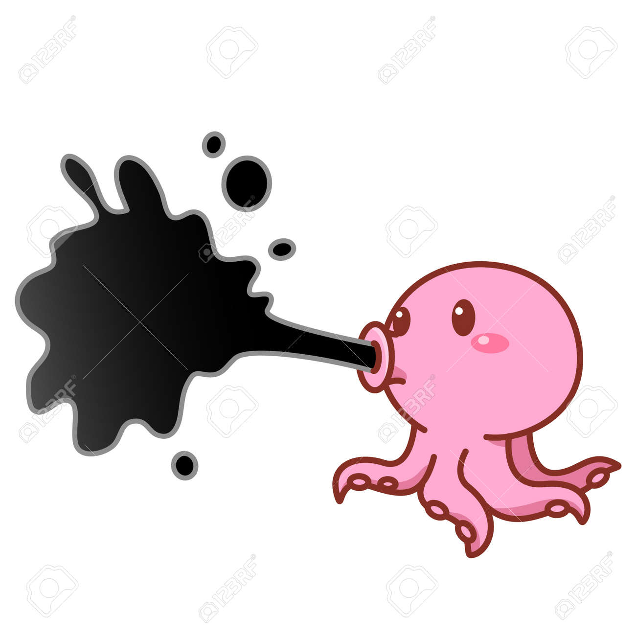 Do octopus squirt ink