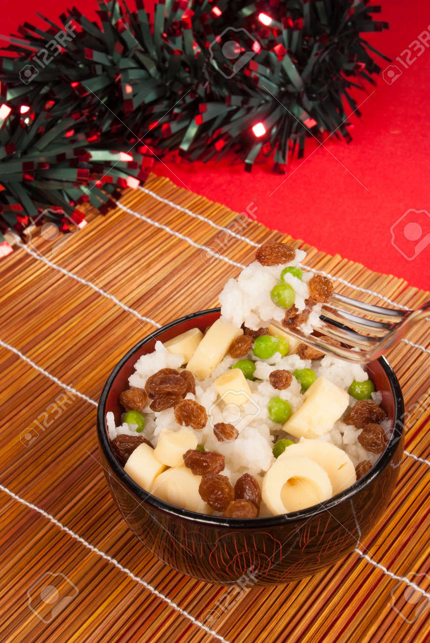 Une Entree Pour Un Repas De Noel Au Bresil Banque D Images Et
