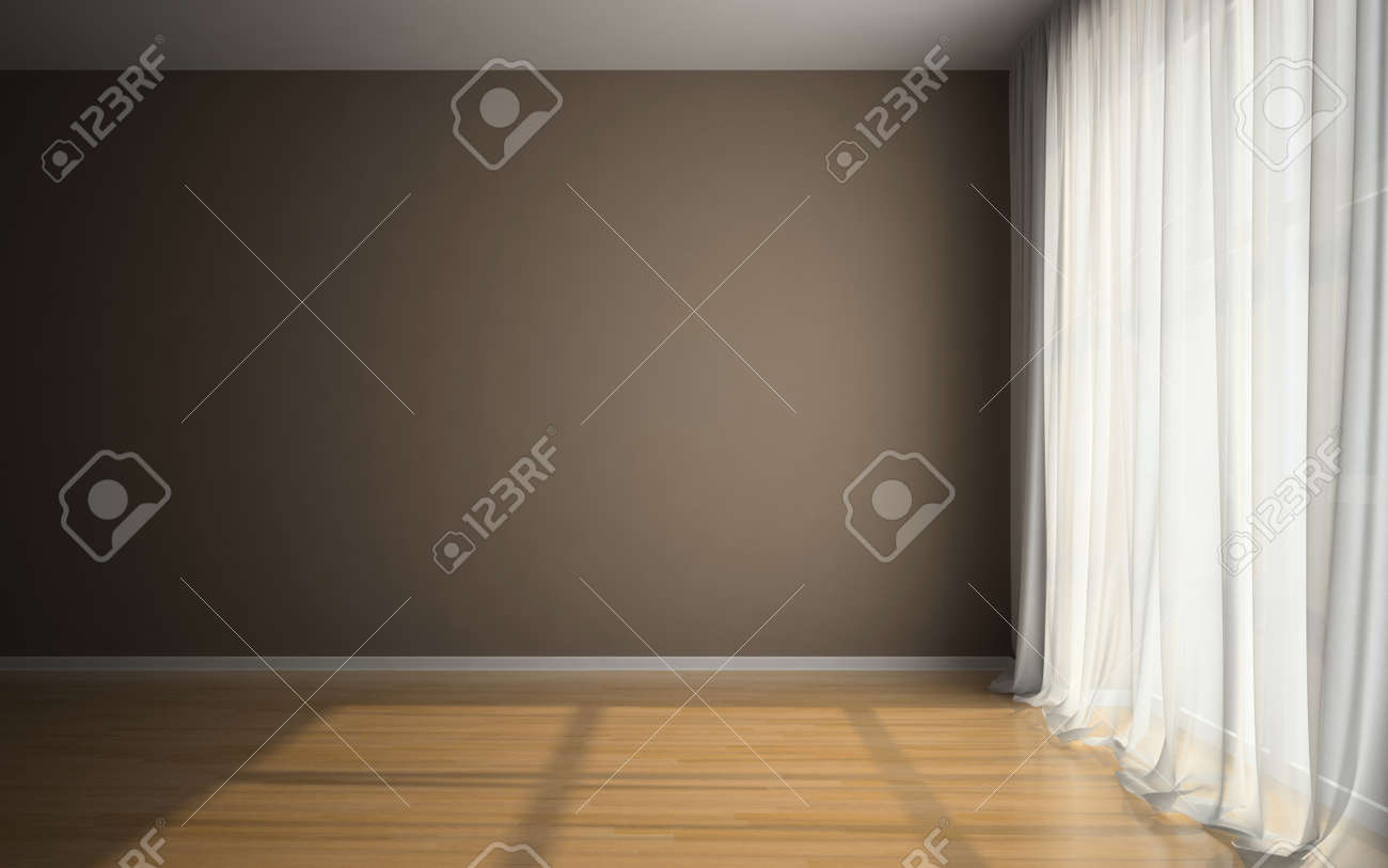 テナントの図を待機中に空の部屋 の写真素材 画像素材 Image