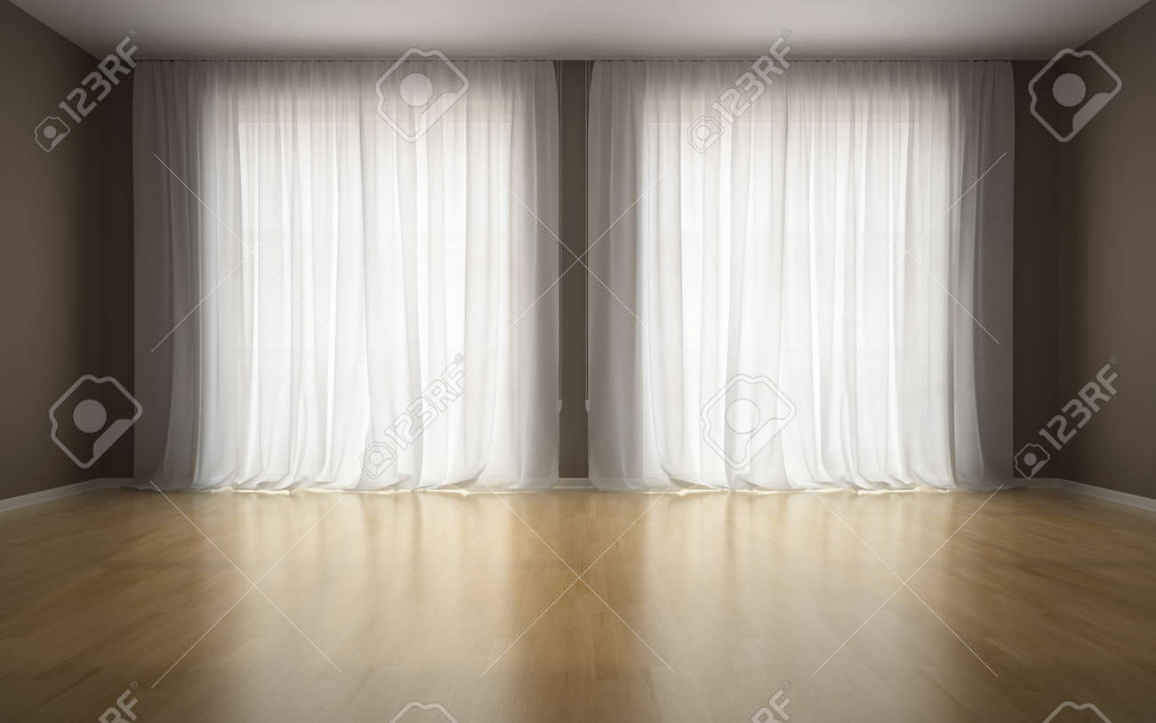 テナントの図を待機中に空の部屋 の写真素材 画像素材 Image