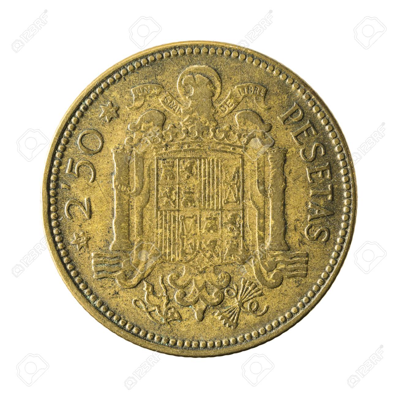 スペイン ペセタ硬貨