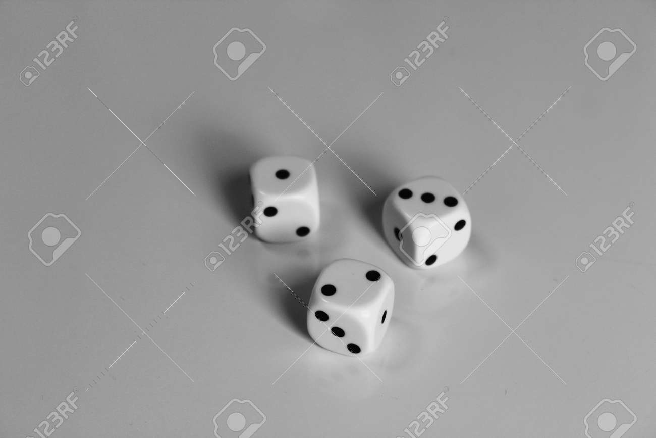 Immagini Stock Gioco Cubo Numero Di Dadi Gioco Image